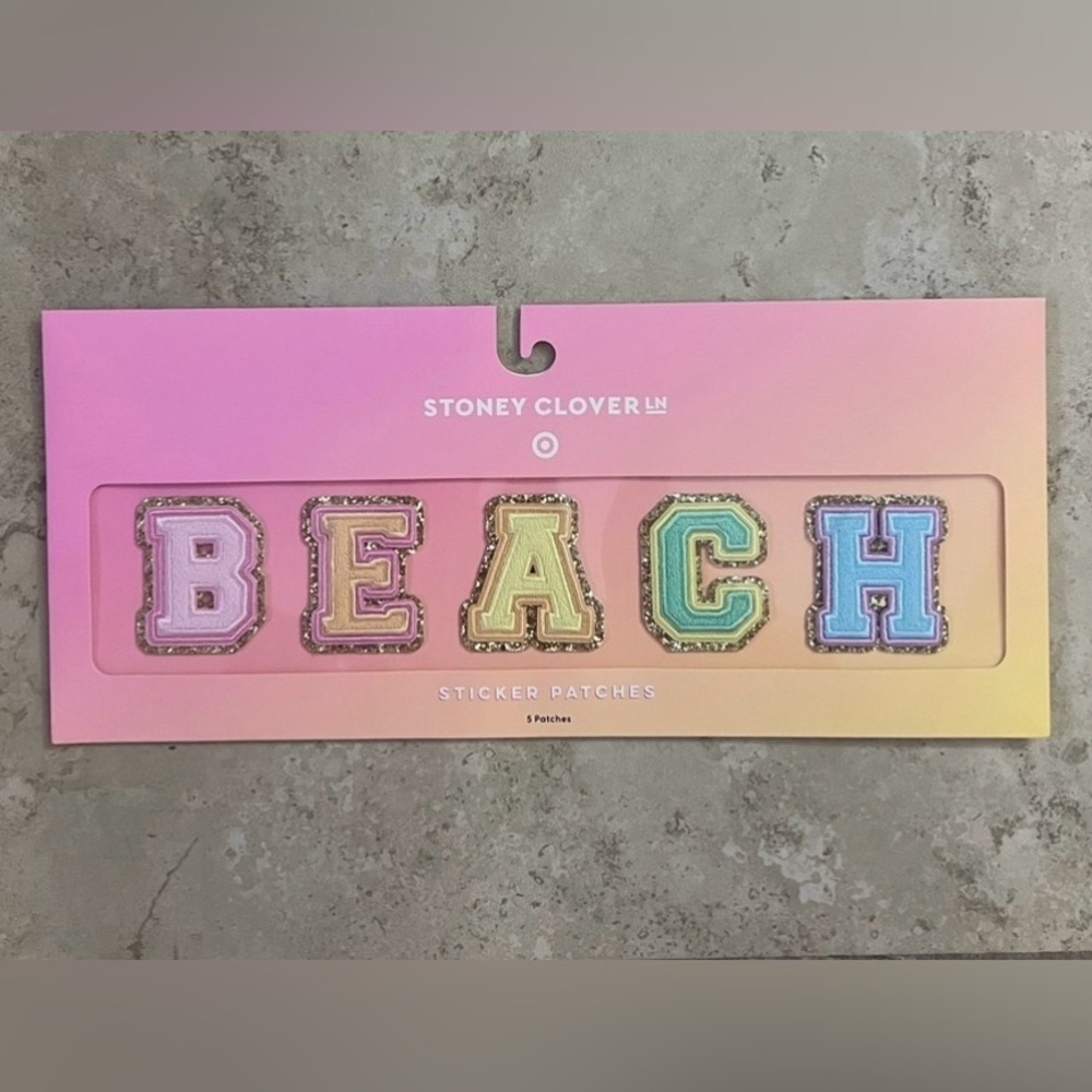 Stoney Clover Lane X Target Multicolor BEACH Patches NWT